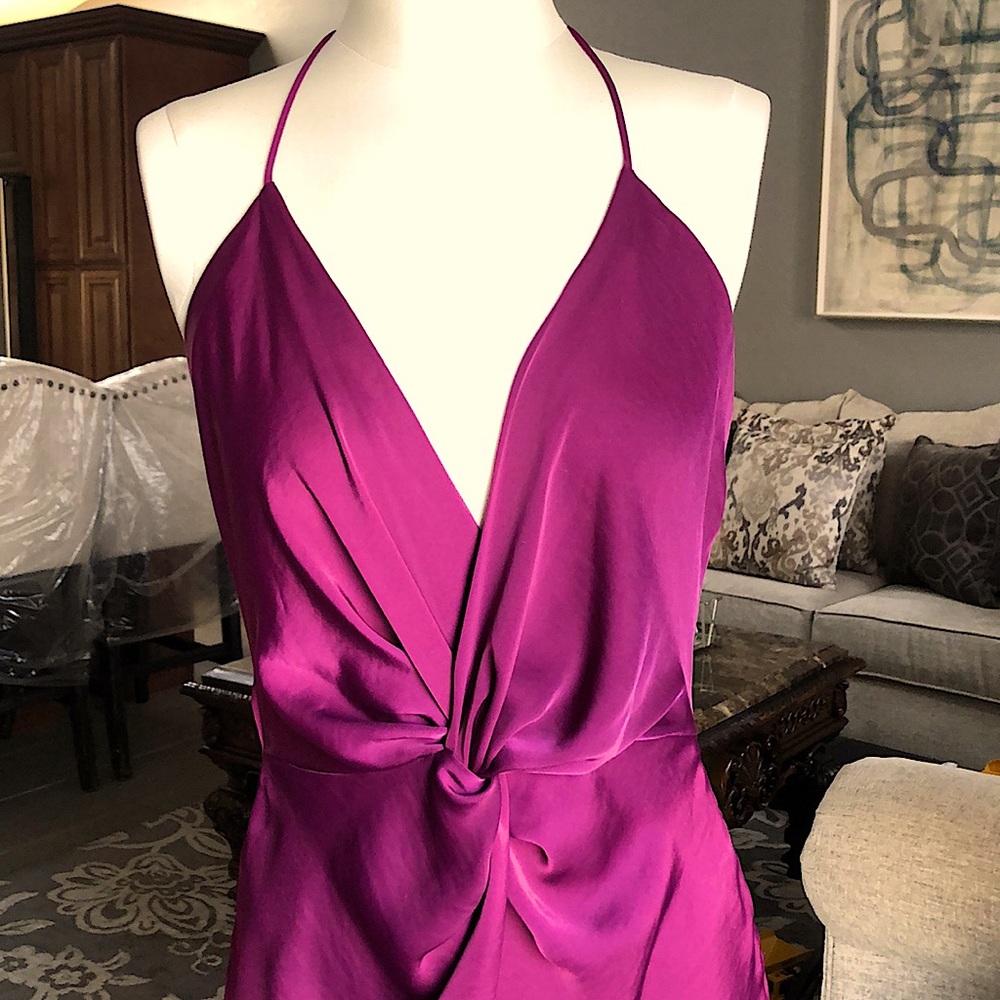 ZARA satin dress